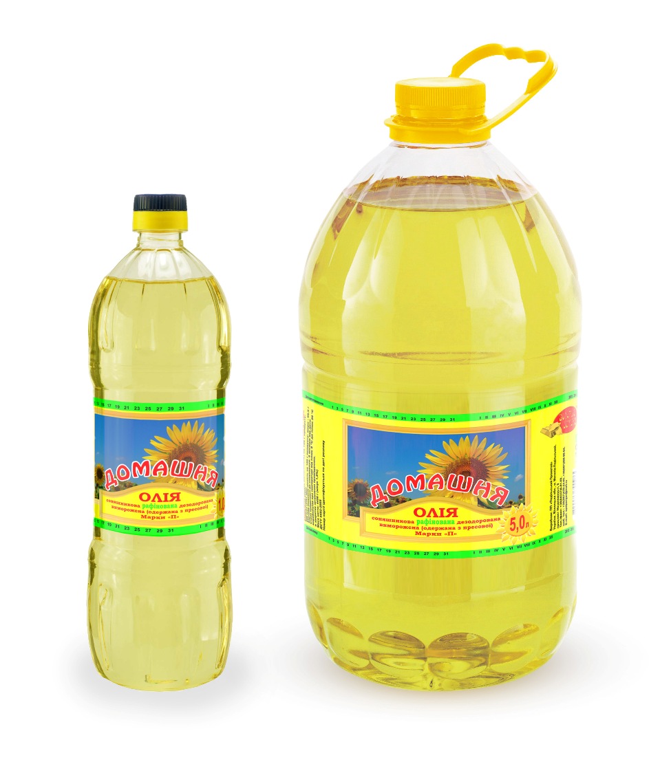 Refined sunflower oil 0.75 - 5.0 l